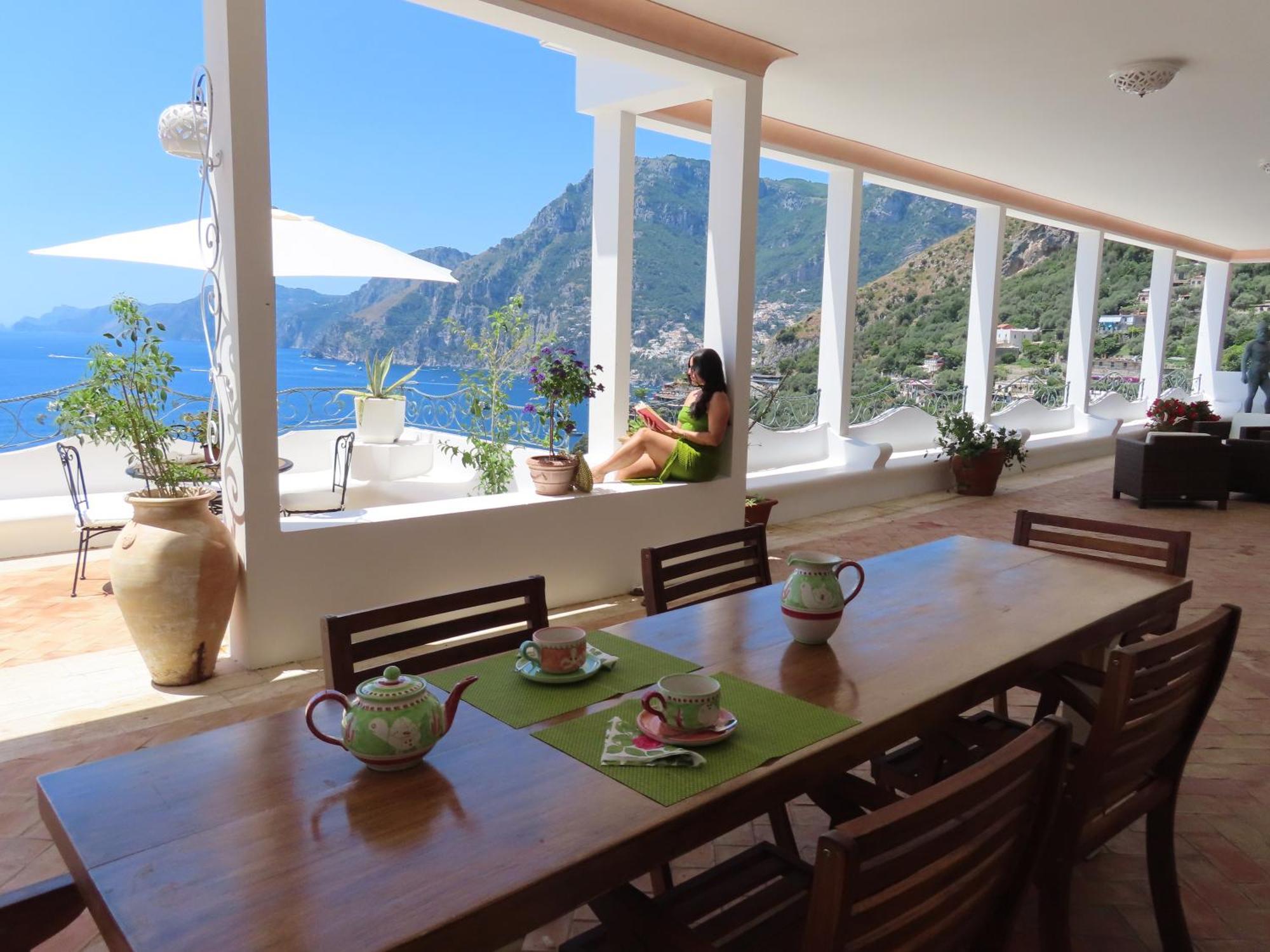 Villa Santa Chiara Positano Suites Esterno foto