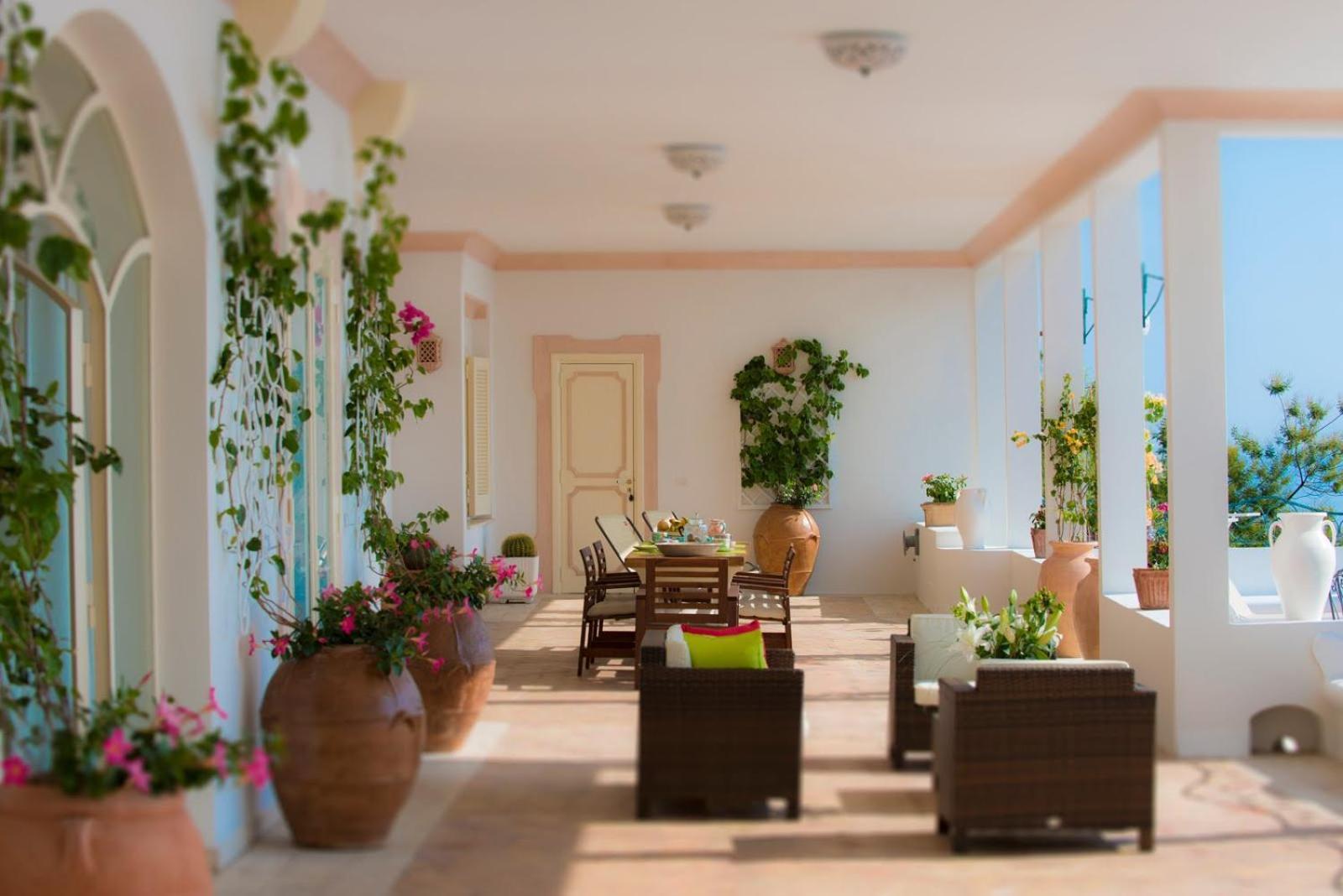 Villa Santa Chiara Positano Suites Esterno foto
