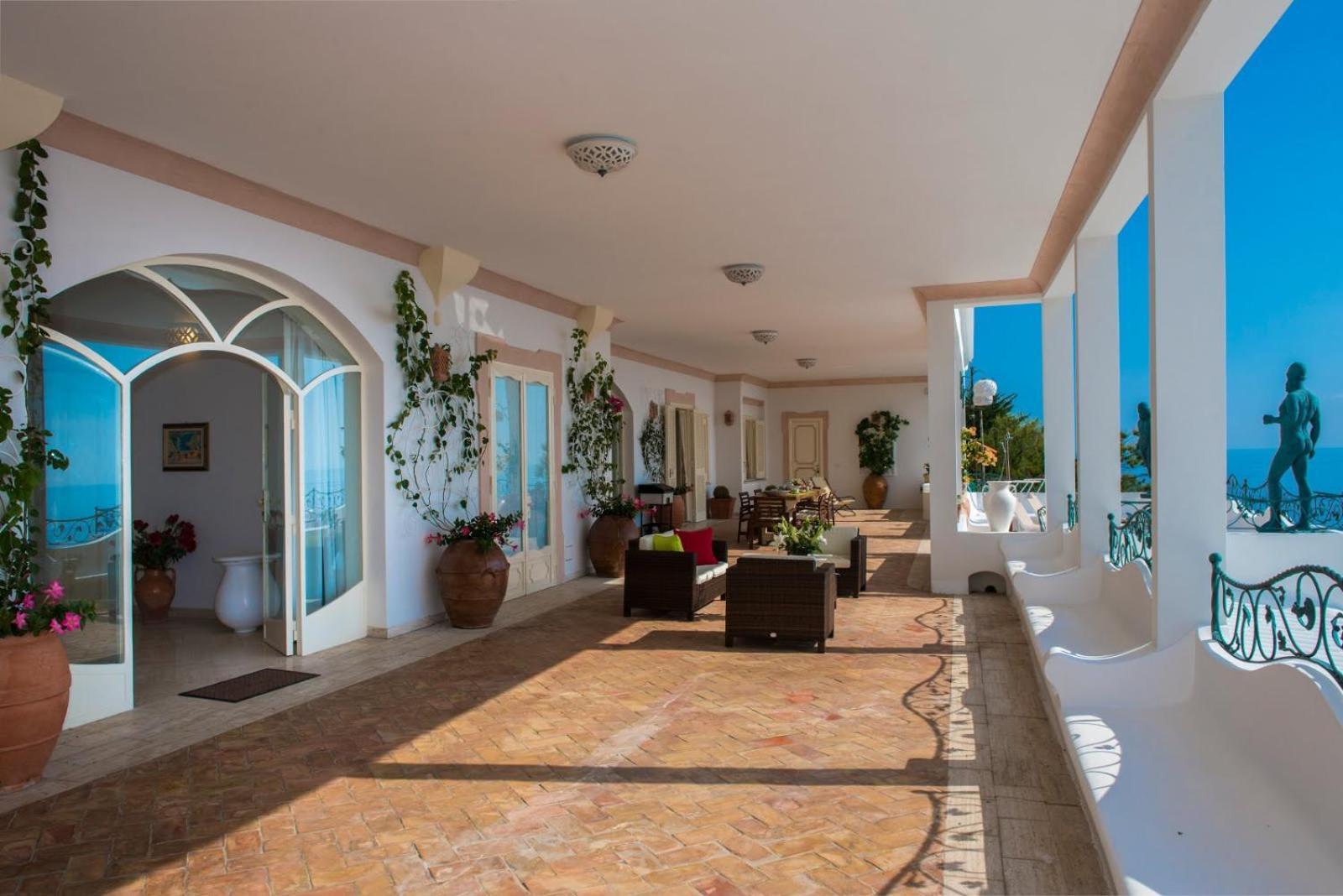 Villa Santa Chiara Positano Suites Esterno foto