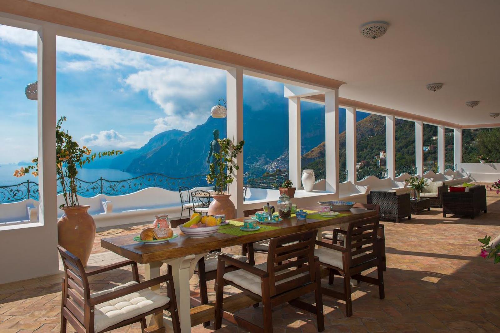 Villa Santa Chiara Positano Suites Esterno foto