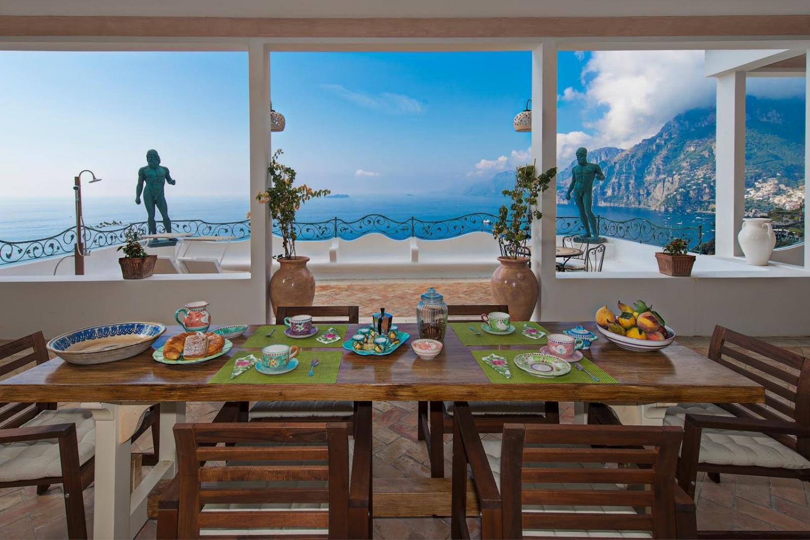 Villa Santa Chiara Positano Suites Esterno foto