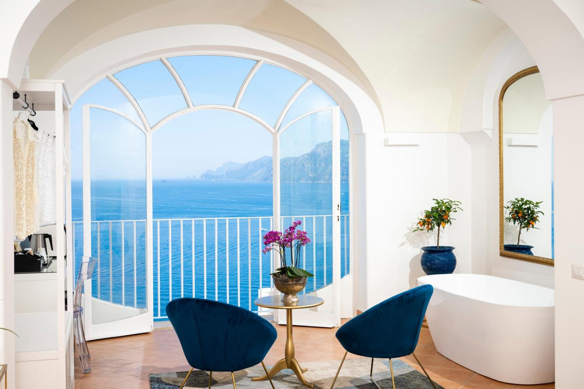Villa Santa Chiara Positano Suites Esterno foto